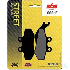 Klocki hamulcowe ceramiczne SBS Ceramic Street 689HF/120HF