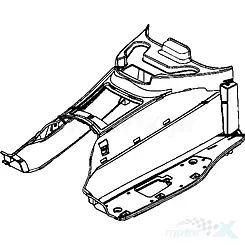 Podłoga Kymco Xciting