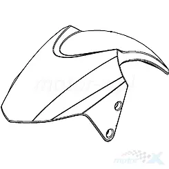 Błotnik przedni Kymco Dink