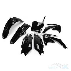Zestaw osłon nadwozia czarny UFO Plast Honda CRF 250R (11-12) / CRF 450R (11-12)