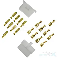 Kostka elektryczna, złącze, 8 pinów 1/4", stary typ, ELECTROSPORT ES135