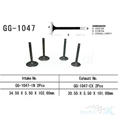 Zawór wydechowy Vesrah GG-1047-EX