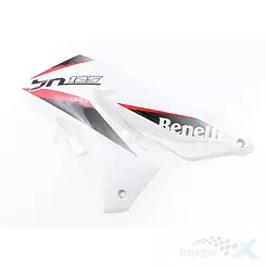 Osłona przednia boczna lewa, biała 022Z, Benelli BN 125 Euro 4 2020