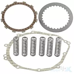 Tarcze sprzęgła z przekładkami, zestaw, TRW Lucas MSK225 Kawasaki ZX-12R 1200