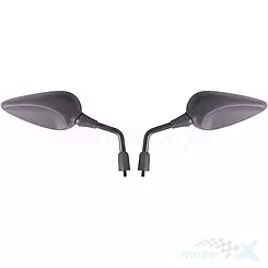 Lusterka komplet M8 gwint prawy + prawy homologacja