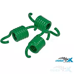 Sprężyny szczęk sprzęgła tylnego, Polini, zielone +35%, Minarelli 3G