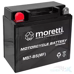 Akumulator żelowy Moretti Parts MB7-BS (YB7-BS) 12V 7Ah 137x77x127mm