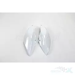 Osłony tylne górne komplet biały UFO Plast Honda CRF 250 / 450 R 13-17