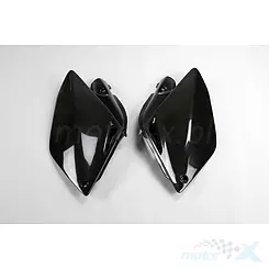 Osłony tylne górne komplet czarny UFO Plast Honda CRF 250 R 06-09