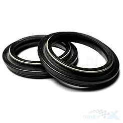 Uszczelniacze zawieszenia przedniego, przeciwpyłowe, XICY 33x46.5x5.8/15mm Ariete ARI140
