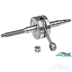 Wał korbowy, sworzeń tłoka 10mm lub 12mm, Parmakit R/T, Minarelli horizontal