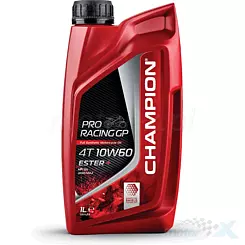 Olej silnikowy 4T, Champion Proracing GP 4T 10W60 Ester+, syntetyczny, 1L