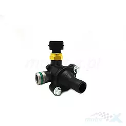 Ubudowa termostatu kompletna, z czujnikiem temperatury, element pod pojedynczą chłodnicę, Junak RX One 125 LC