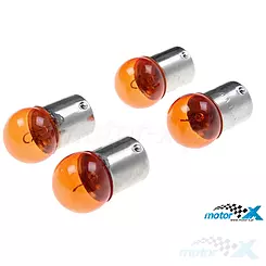 Żarówki R10W BA15S 12V 10W pomarańczowe Revo 4 sztuki