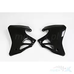 Osłony chłodnicy czarne UFO Plast Honda CR 125 / 250 92-97