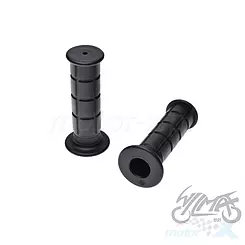Manetki komplet  7/8"+1" 124mm czarna
