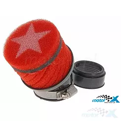 Filtr powietrza stożkowy 48mm 0° gąbka krótki Stage6 Racing