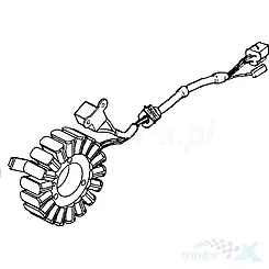 Stator iskrownik, stojan alternatora, D402 Kymco Xciting 400S