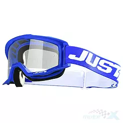 Gogle enduro offroad Just1 Vitro niebiesko-białe