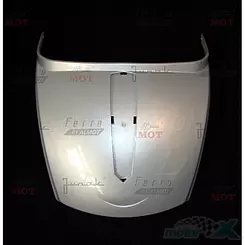 Osłona tylna za siodłem srebrna (v10) Junak Jetmax 250