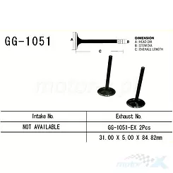 Zawór wydechowy Vesrah GG-1051-EX