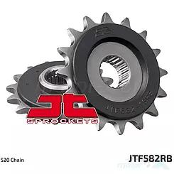 Zębatka przednia 520 16 zębów, RB - gumowa prowadnica łańcucha, JT Sprockets JTF582