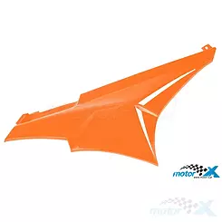 Panel boczny TNT, prawy, pomarańczowy, Derbi Senda R, Senda SM 00-09 / Gilera RCR, SMT 04-05