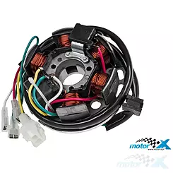 Stator iskrownik, stojan alternatora, Tec, Derbi / Minarelli  AM (Ducati)