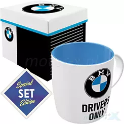 Kubek ceramiczny bmw driver only w pudełku Nostalgic Art 43133