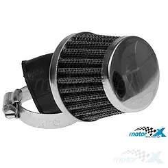 Filtr powietrza stożkowy 35mm 45° RMS Chrom Mini