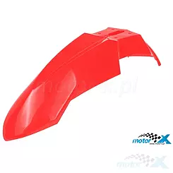 Błotnik przedni TNT, czerwony, Derbi Senda R, Senda SM 00-09 / Gilera RCR, SMT 04-05