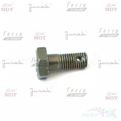 śruba (specjalna) m10x23 mocowania pręta kotwicznego piasty tył (przy wahaczu) Junak M12