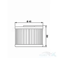 Filtr oleju Meiwa P5009 (HF575)