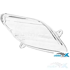 Klosz kierunkowskazu przedni prawy, biały, Aprilia SR 50 R / SR 50 R Factory (E)