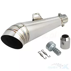 Tłumik, wydech uniwersalny, Moretti Parts STAL03