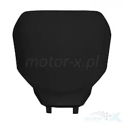 Tablica na numer startowy, czarna, UFO Plast YA04894001