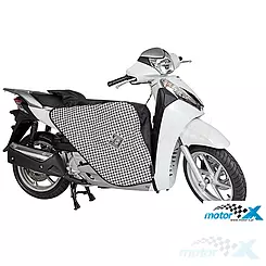 Motokoc Tucano Urbano, uniwersalny, biało-czarny