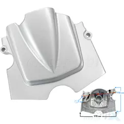 Pokrywa zębatki przedniej do silnika Moretti Parts 162FMJ, 150cc 4T 5-biegowy manualny