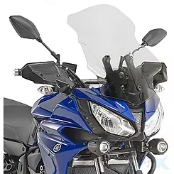 Szyba czołowa, transparentna, 56x41cm, Kappa, KD2130ST, Yamaha MT-07 Tracer