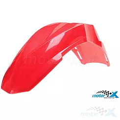 Błotnik przedni, czerwony CR 04, universal, Polisport Supermoto