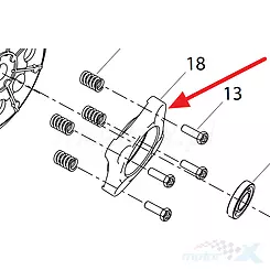 Płyta dociskowa sprzęła napędowego Benelli  TRK / Leoncino / 502C