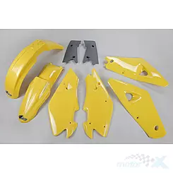 Zestaw osłon nadwozia żółty OEM UFO Plast Honda CR 125 00-03 / 250 00-03