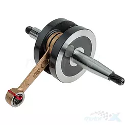 Wał korbowy, sworzeń tłoka 12mm, Power Rod Minarelli AM6 / 1E40MB 50 2T LC