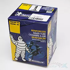 Dętka 2.50-19, 3.00-19, 90/90-19 Michelin CH 19ME wentyl prosty TR4 