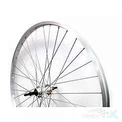 Felga tylna, koło rowerowe 28", aluminiowa, wolnobieg, 622