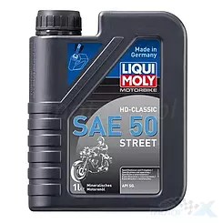 Olej silnikowy 4T, Liqui Moly HD-Classic, SAE 50, mineralny, 1L