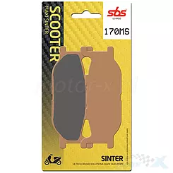 Klocki hamulcowe  spiekane SBS Sinter Maxi Scooter 170MS