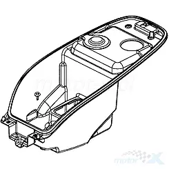 Schowek pod siedzeniem Kymco Like