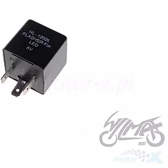Przerywacz kierunkowskazów 12V 2X10W+3,4W