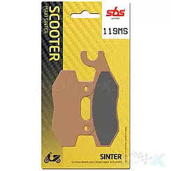 Klocki hamulcowe  spiekane SBS Sinter Maxi Scooter 119MS
